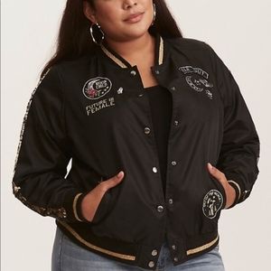 Torrid "From Space" Bomber Jacket 3x